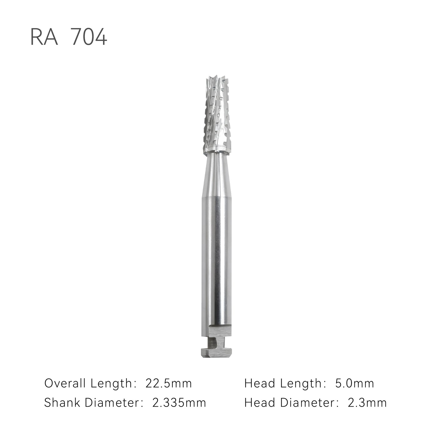 CarbidebursRA704withdimension