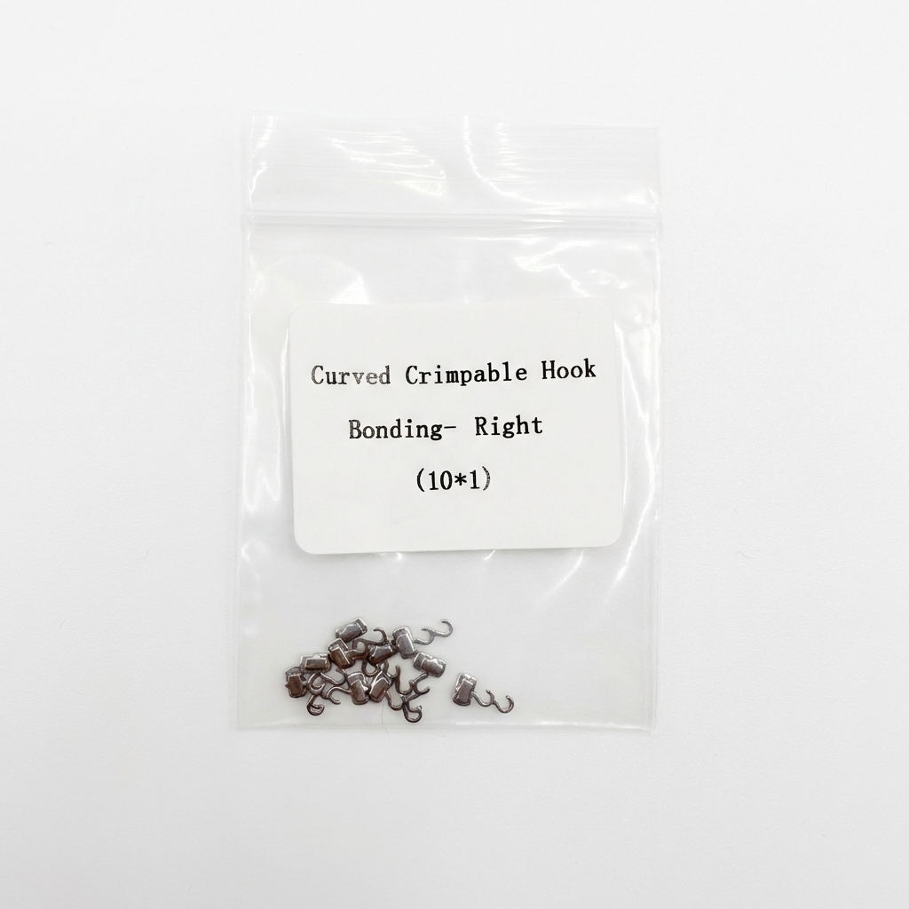 Dental Orthodontic Crimpable Hook Bonding Left/Right 10 pcs/pack