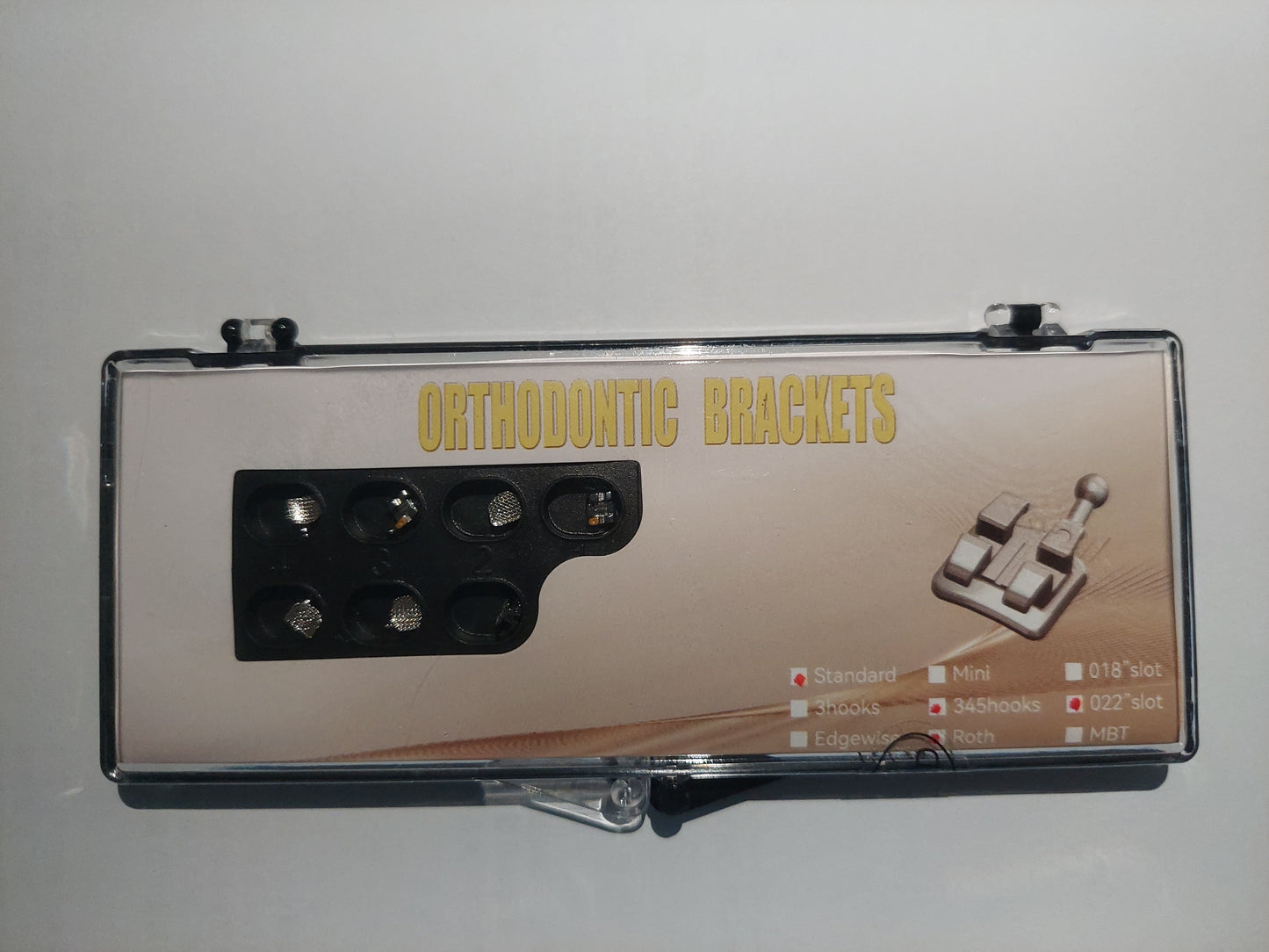 Orthodontic_brackets roth345 hooks