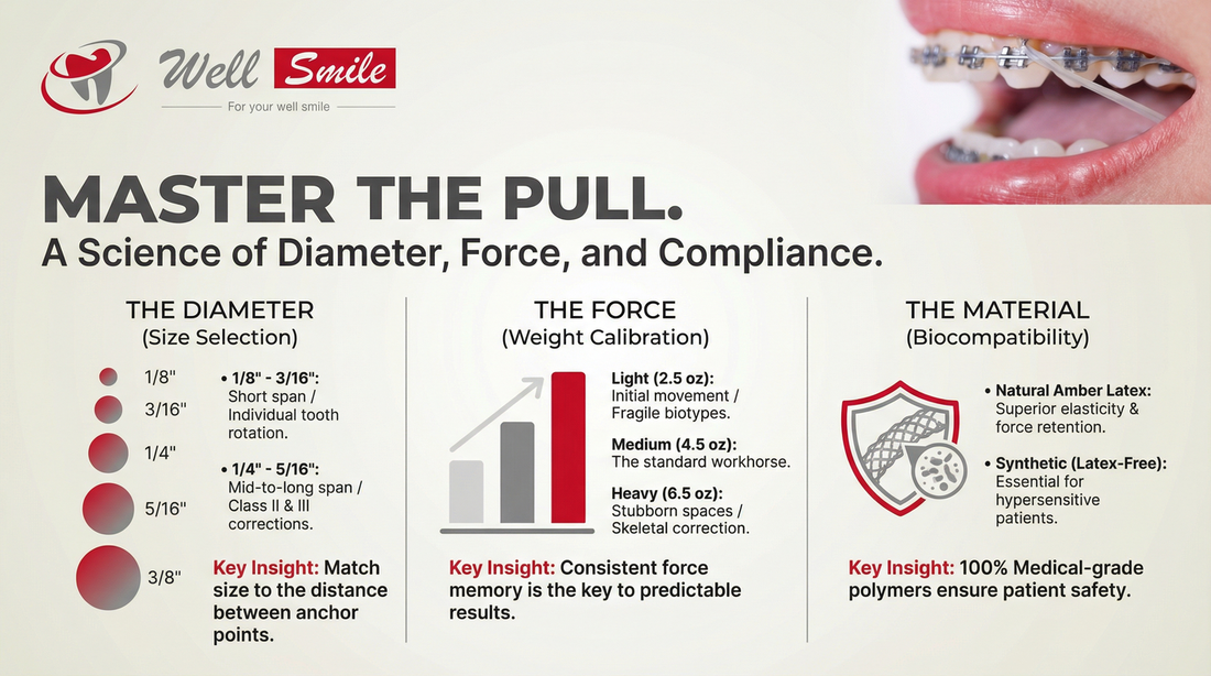 Master the Pull: The Professional Guide on how to Choose Orthodontic Elastics