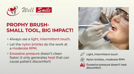 The Unsung Hero of Chairside Prep: Why Nylon Quality Matters in Prophy Brushes