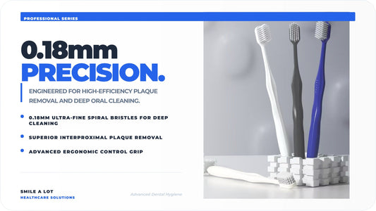 Best Toothbrush for Gum Health: Why 0.18mm Spiral Bristles are Redefining Biofilm Management