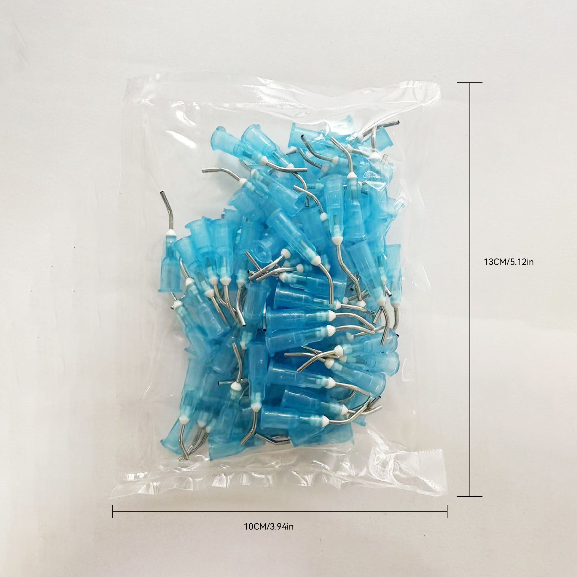 100 pcs/pack Prebent Dental Irrigation Needle