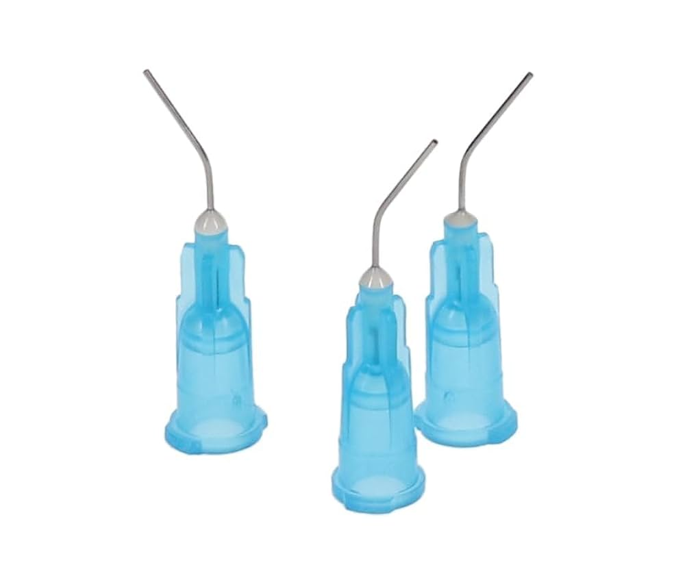 100 pcs/pack Prebent Dental Irrigation Needle1