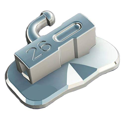 40 pcs 1st Molar MBT bondable non-convertible buccal tube