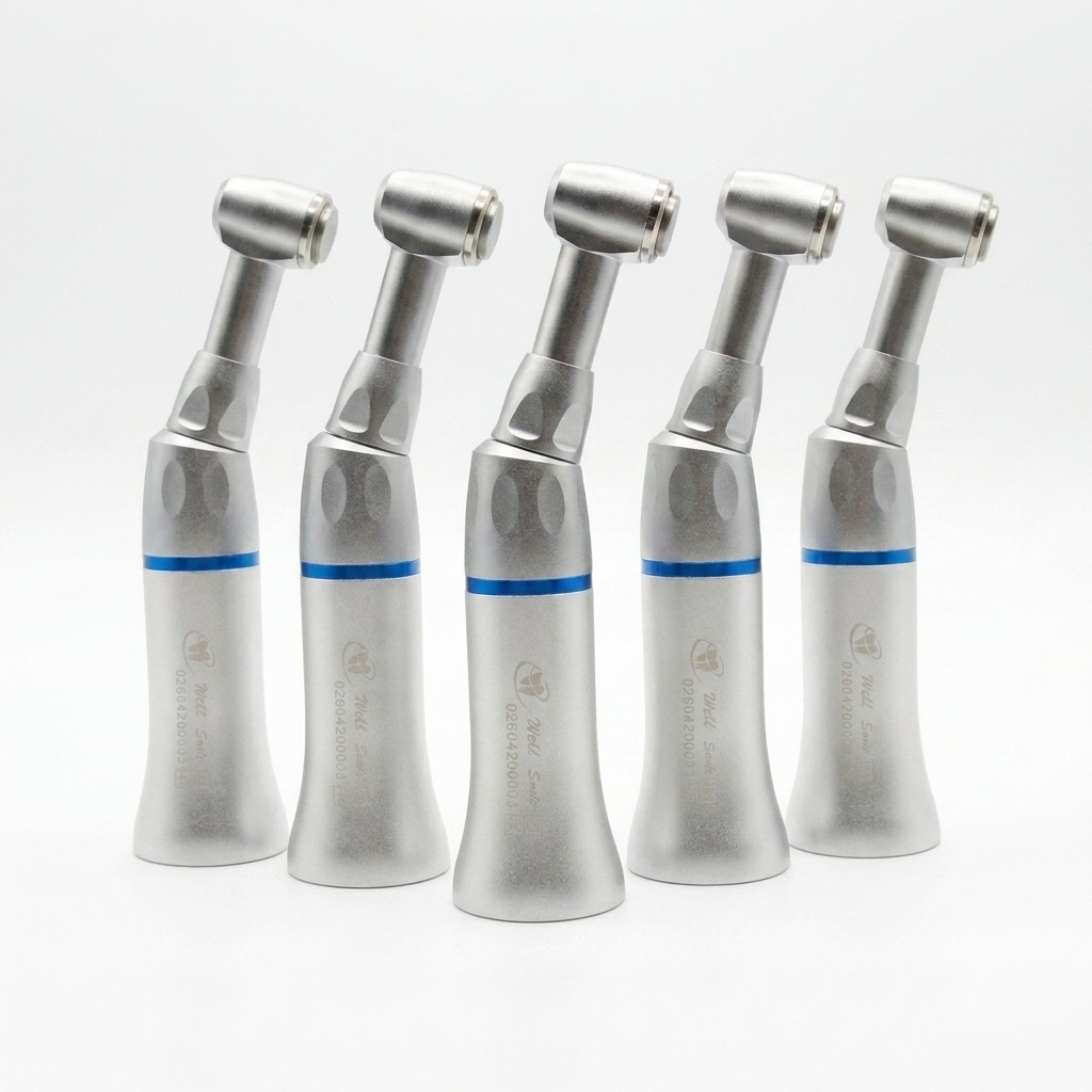 Press-Button Low-Speed Dental Handpiece Contra-Angle – External Water Pipe, Autoclavable