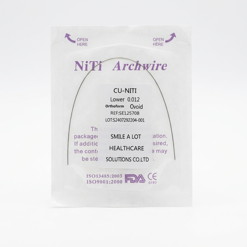Dental Orthodontic CU-NITI Archwire Round/Rectangular 1 pc/pack
