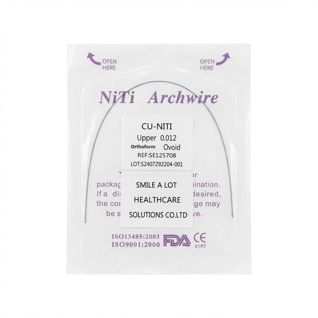 Dental Orthodontic CU-NITI Archwire Round/Rectangular 1 pc/pack