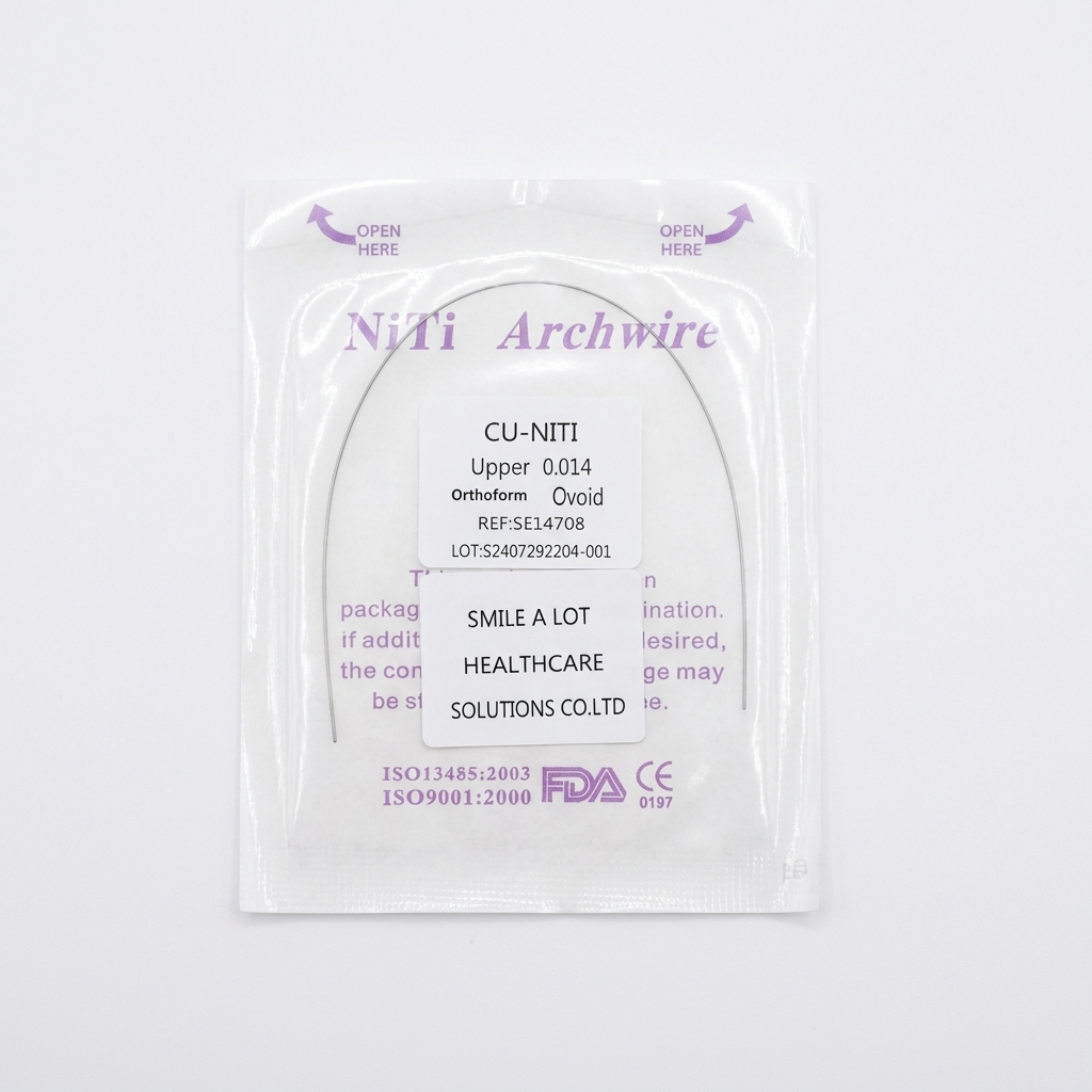Dental Orthodontic CU-NITI Archwire Round/Rectangular 1 pc/pack
