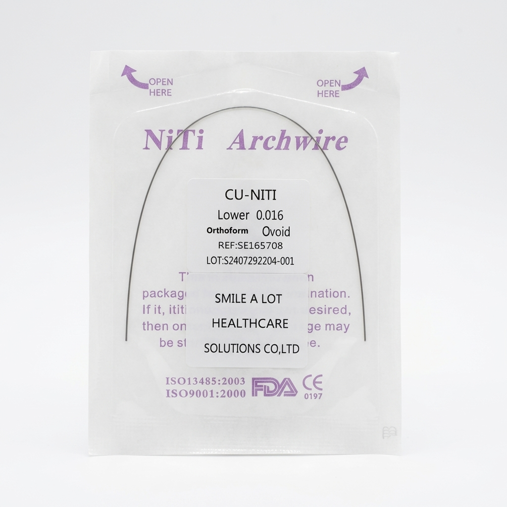 Dental Orthodontic CU-NITI Archwire Round/Rectangular 1 pc/pack