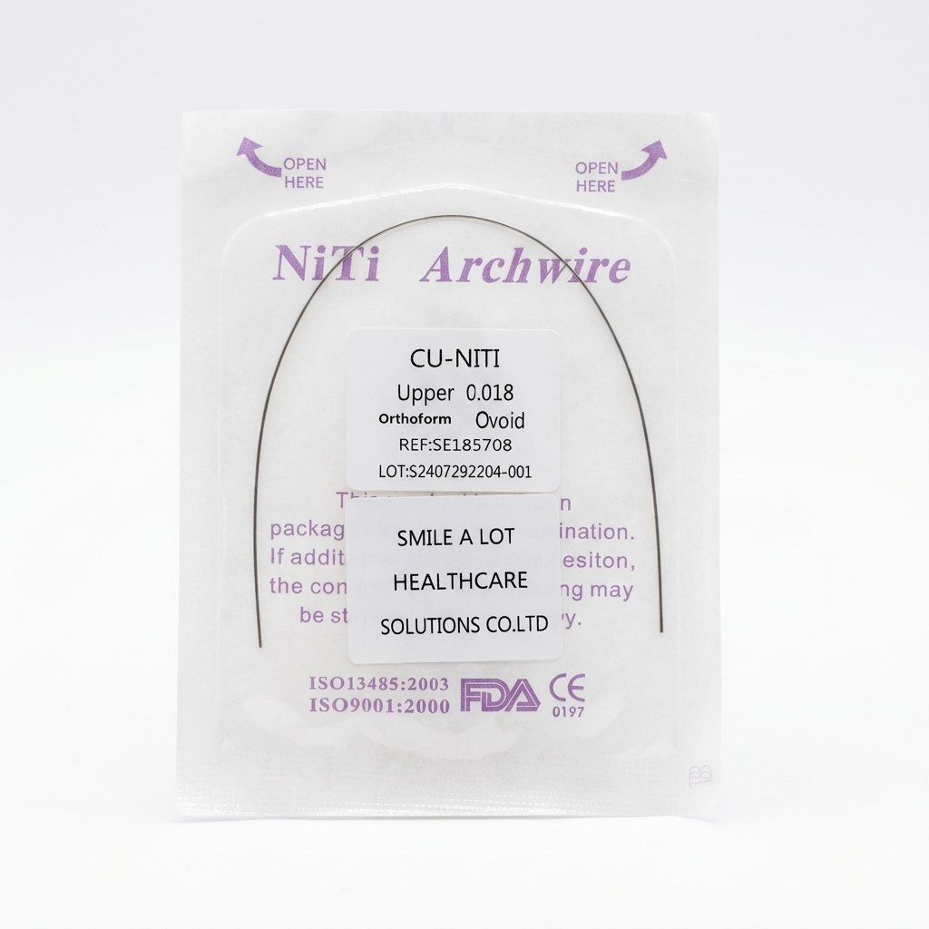 Dental Orthodontic CU-NITI Archwire Round/Rectangular 1 pc/pack
