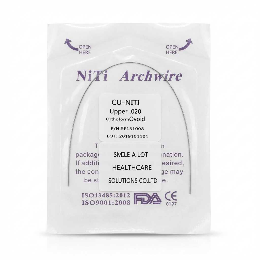 Dental Orthodontic CU-NITI Archwire Round/Rectangular 1 pc/pack
