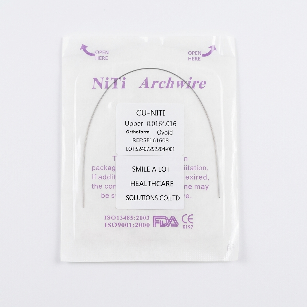 Dental Orthodontic CU-NITI Archwire Round/Rectangular 1 pc/pack