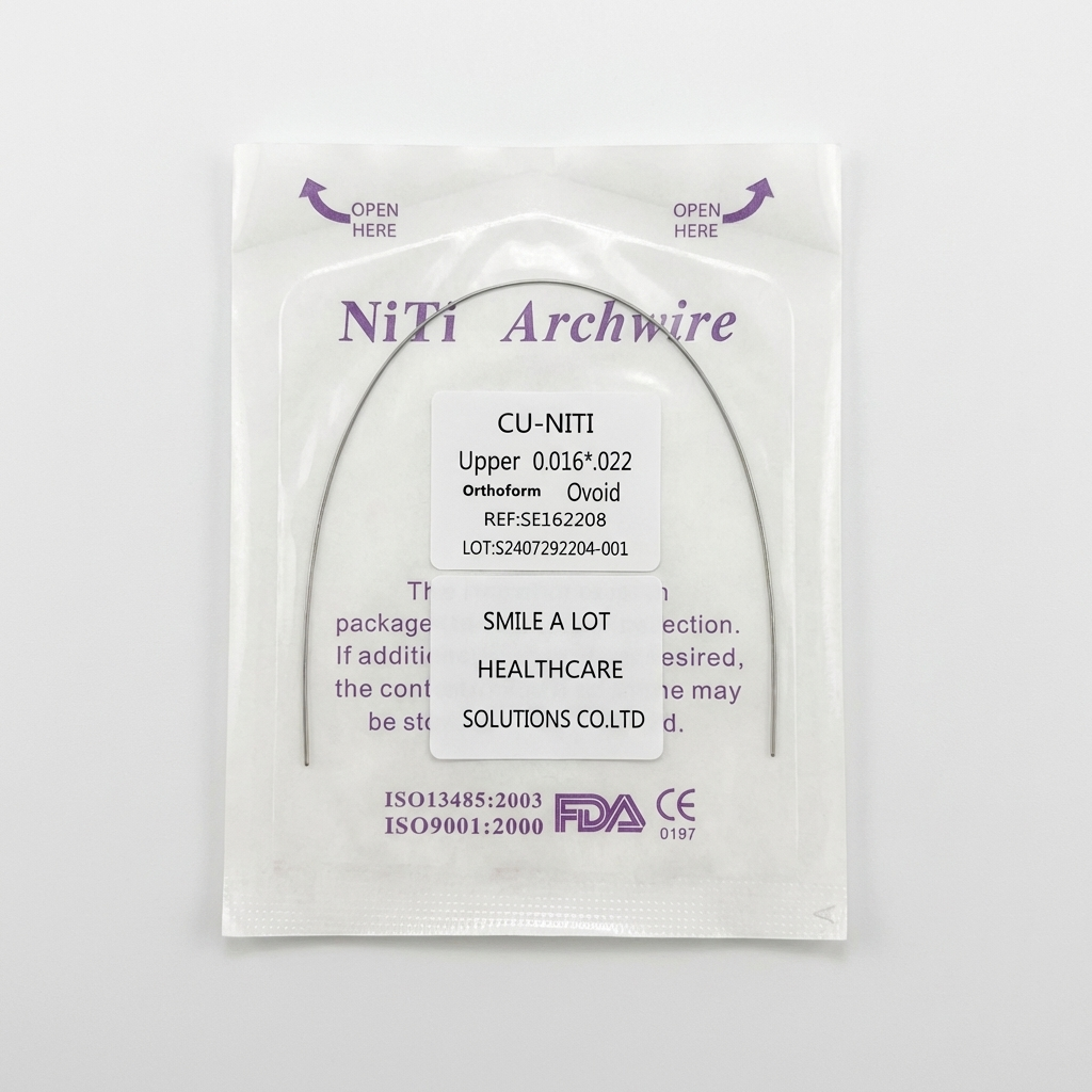 Dental Orthodontic CU-NITI Archwire Round/Rectangular 1 pc/pack
