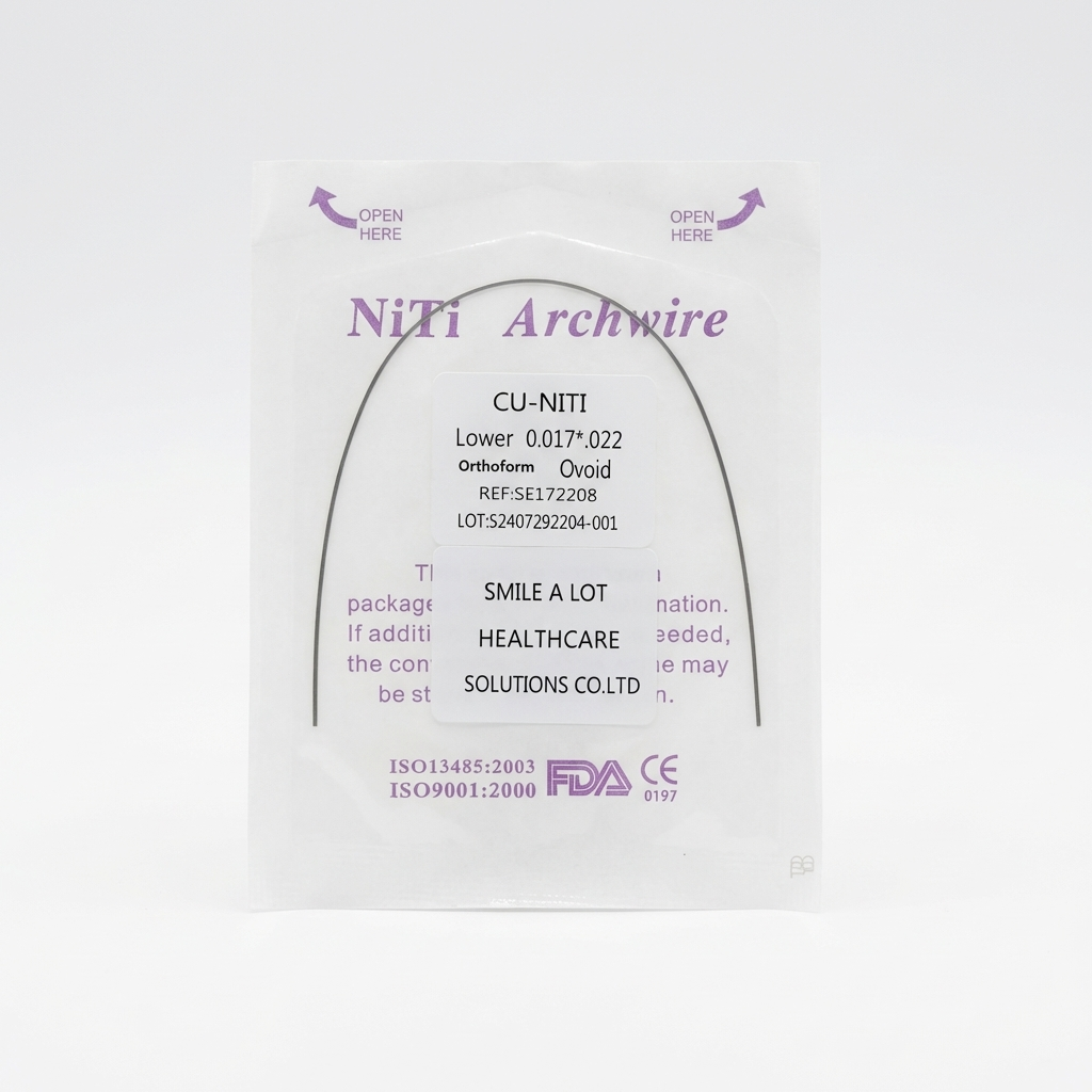 Dental Orthodontic CU-NITI Archwire Round/Rectangular 1 pc/pack