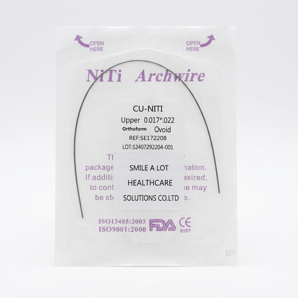 Dental Orthodontic CU-NITI Archwire Round/Rectangular 1 pc/pack