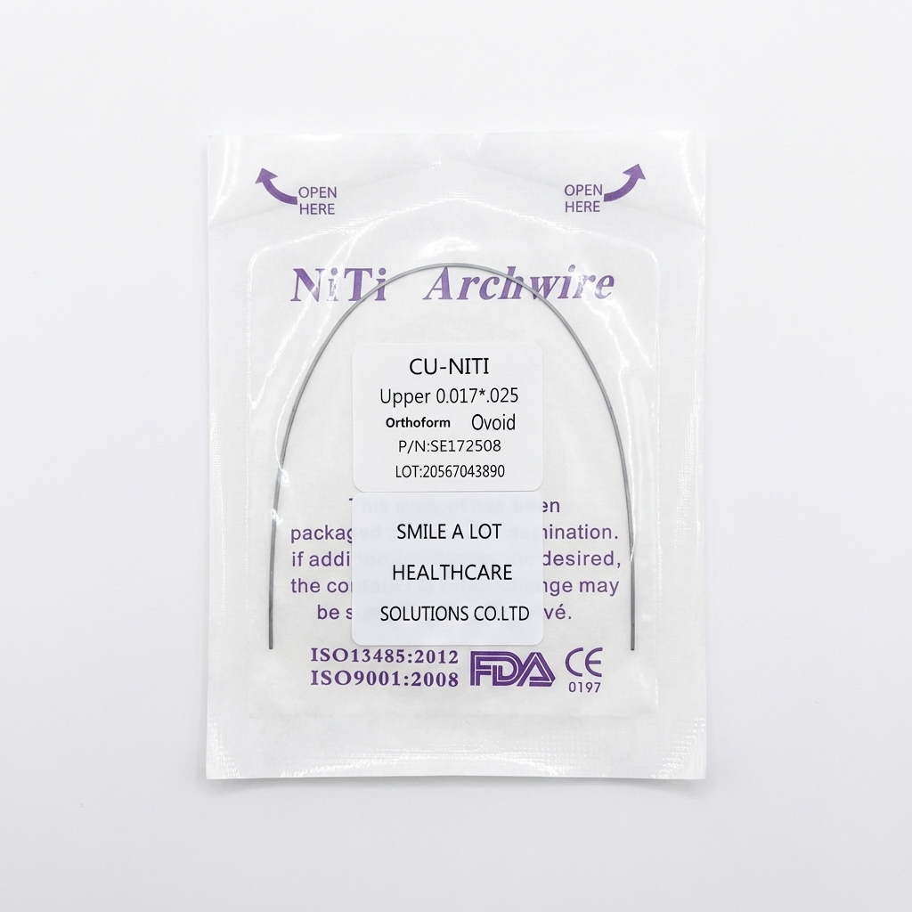 Dental Orthodontic CU-NITI Archwire Round/Rectangular 1 pc/pack