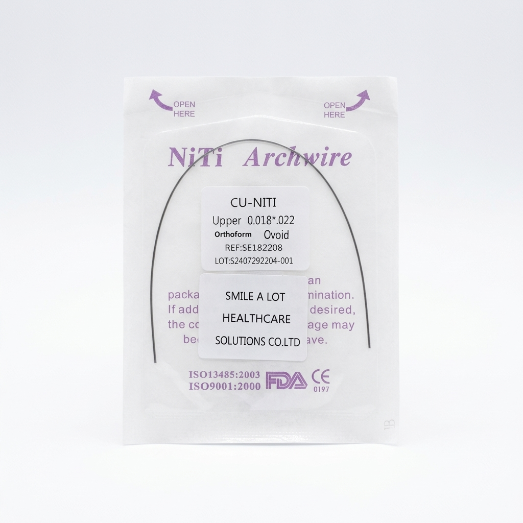 Dental Orthodontic CU-NITI Archwire Round/Rectangular 1 pc/pack