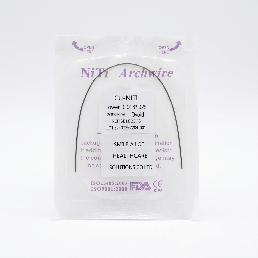 Dental Orthodontic CU-NITI Archwire Round/Rectangular 1 pc/pack