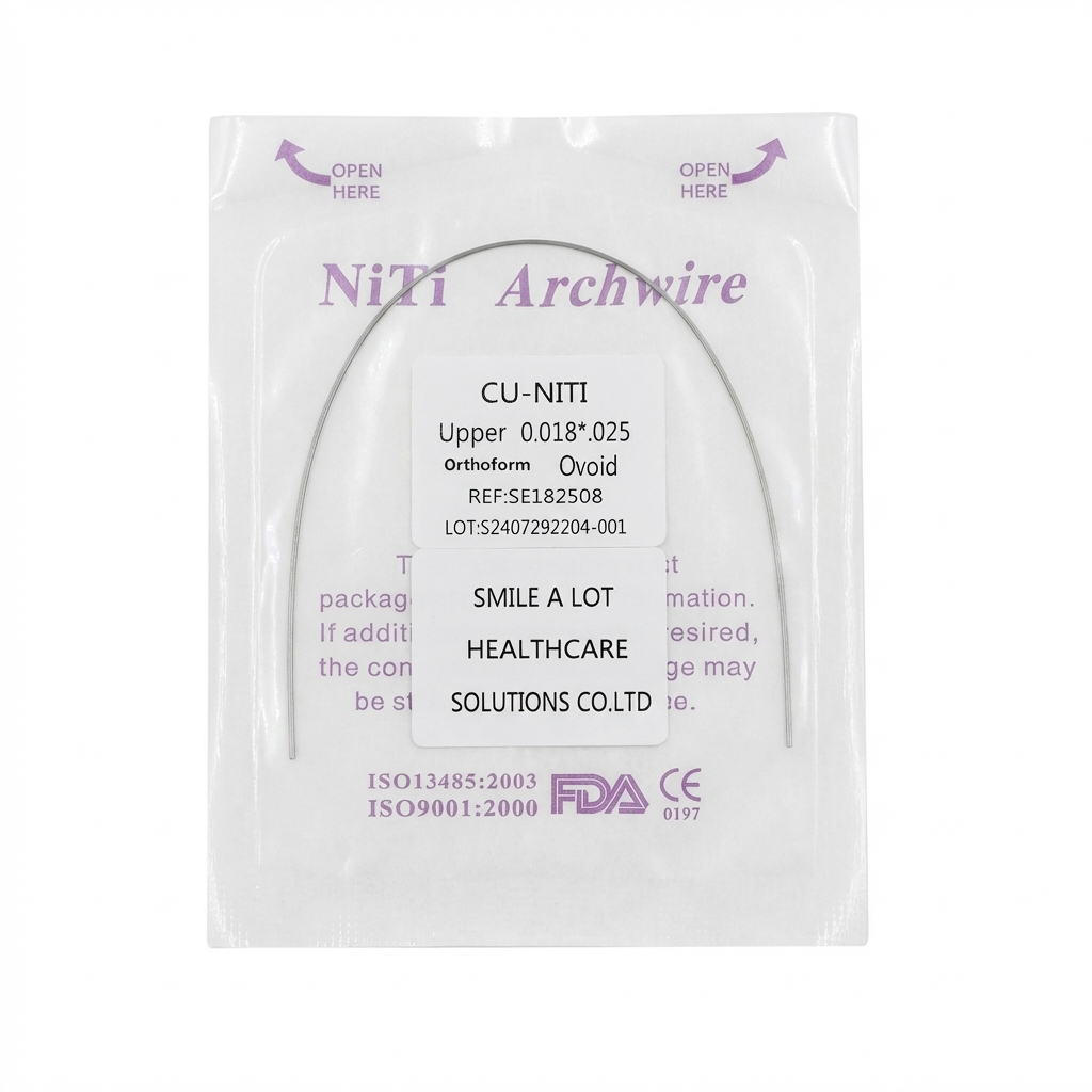 Dental Orthodontic CU-NITI Archwire Round/Rectangular 1 pc/pack