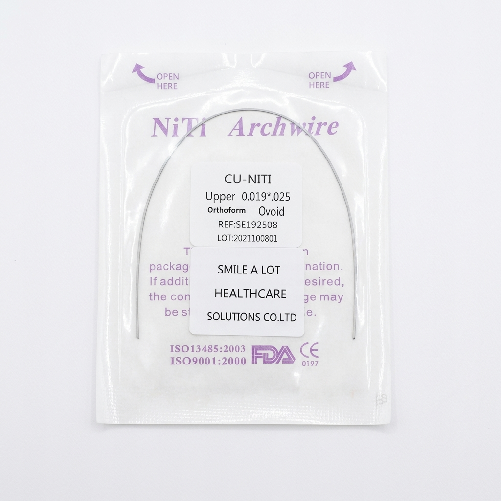 Dental Orthodontic CU-NITI Archwire Round/Rectangular 1 pc/pack