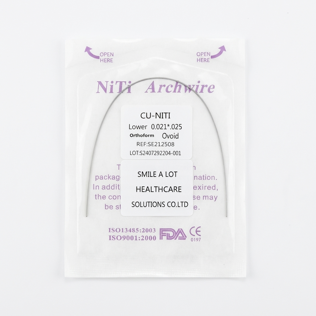Dental Orthodontic CU-NITI Archwire Round/Rectangular 1 pc/pack