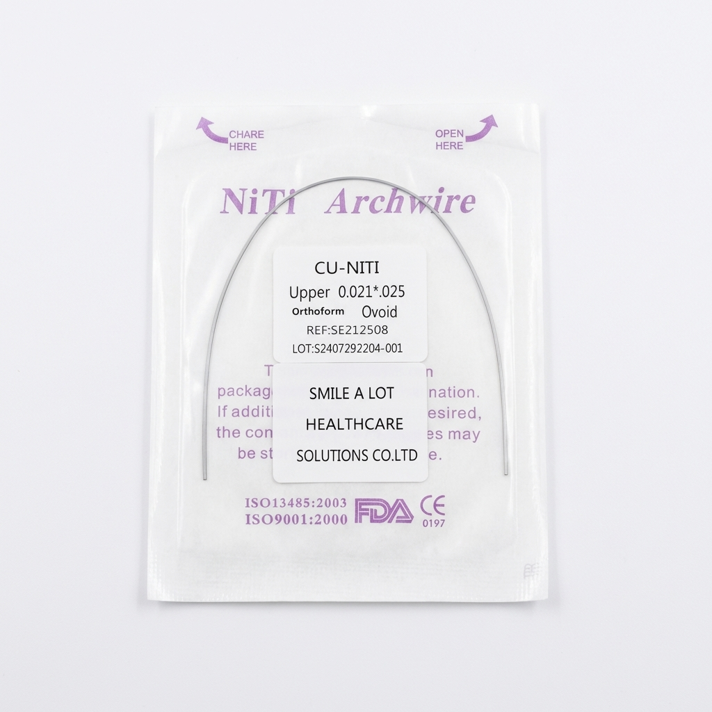 Dental Orthodontic CU-NITI Archwire Round/Rectangular 1 pc/pack