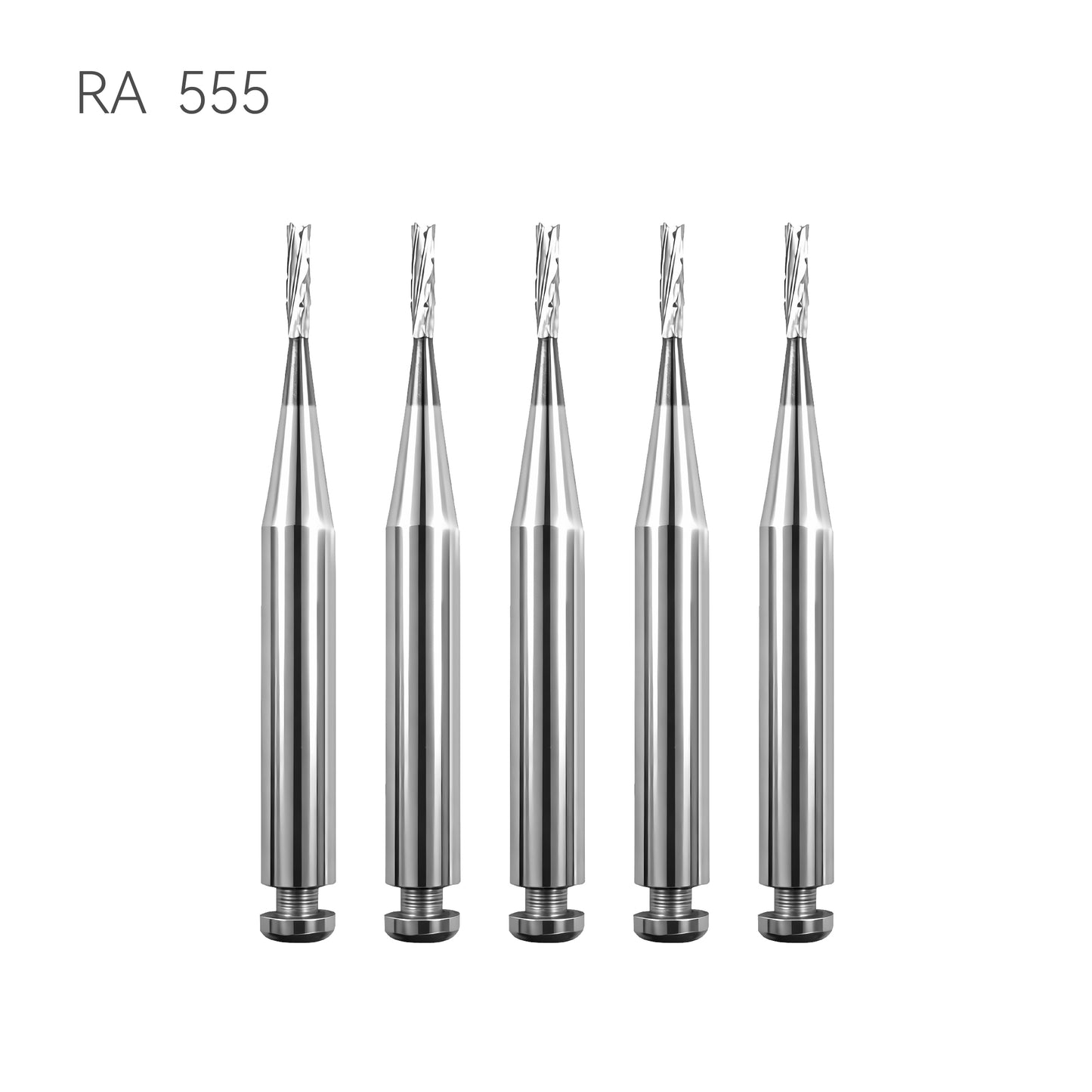 Dental Carbide Burs RA Cylindrical Cross-cut for low speed latch type 5 pcs/pack