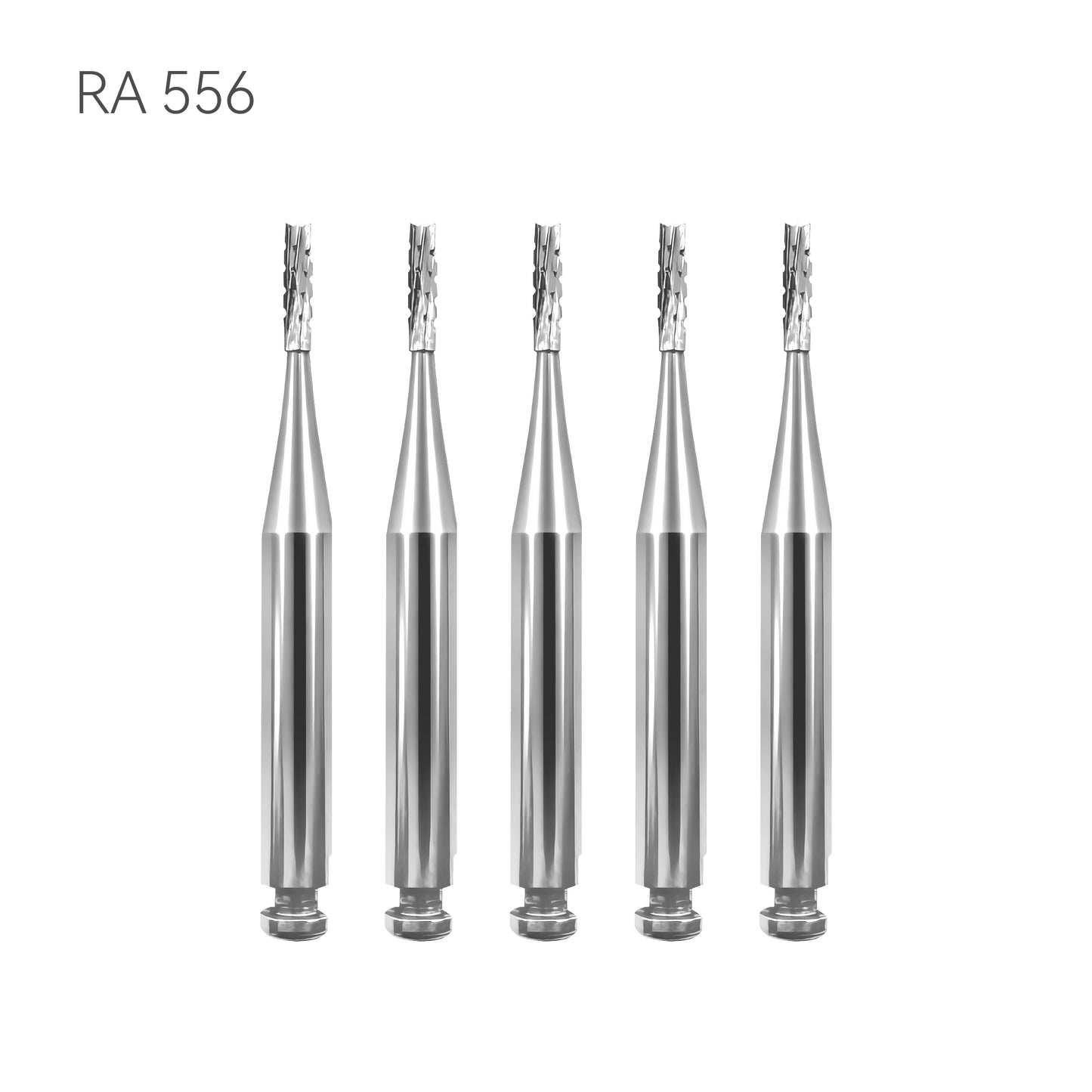 Dental Carbide Burs RA Cylindrical Cross-cut for low speed latch type 5 pcs/pack