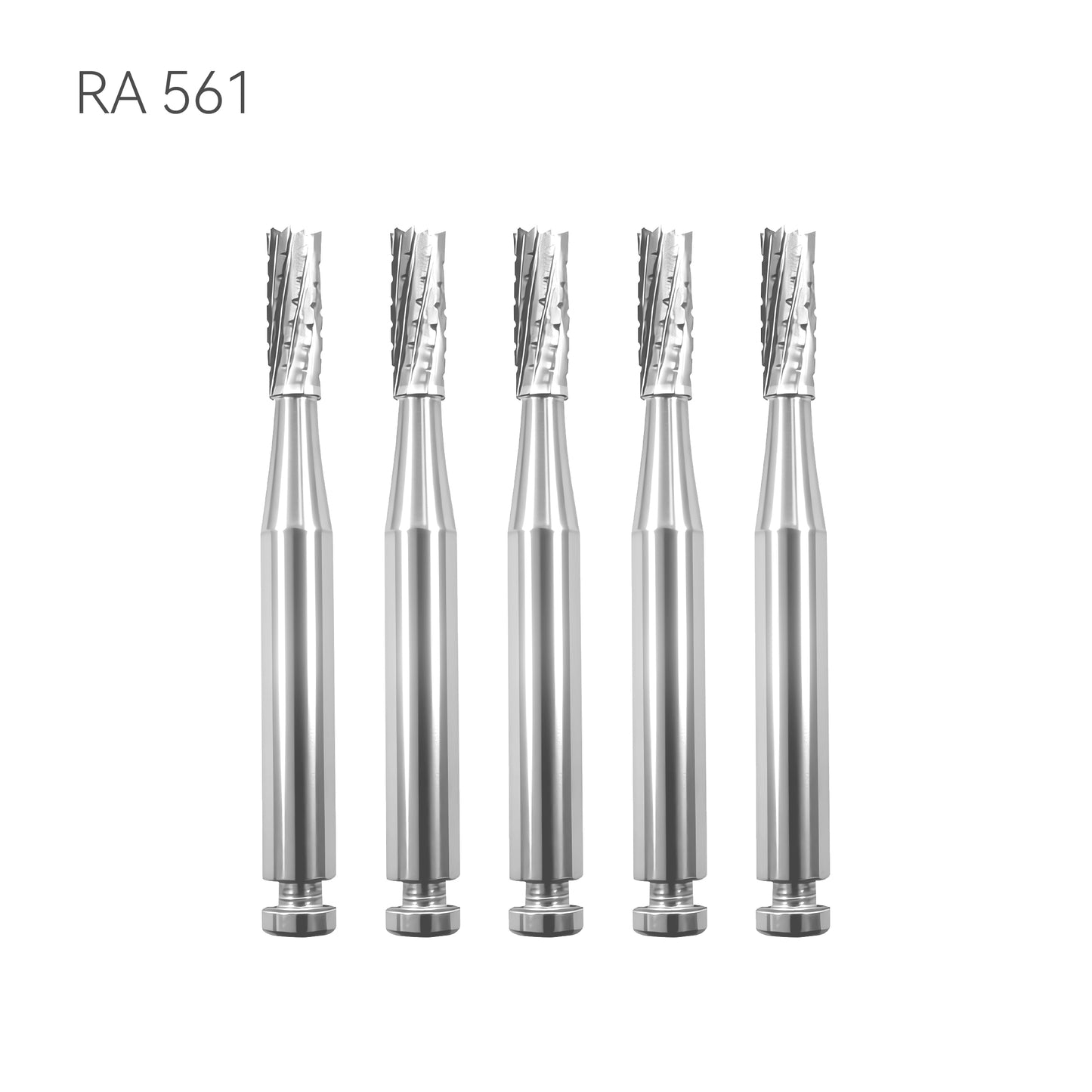 Dental Carbide Burs RA Cylindrical Cross-cut for low speed latch type 5 pcs/pack