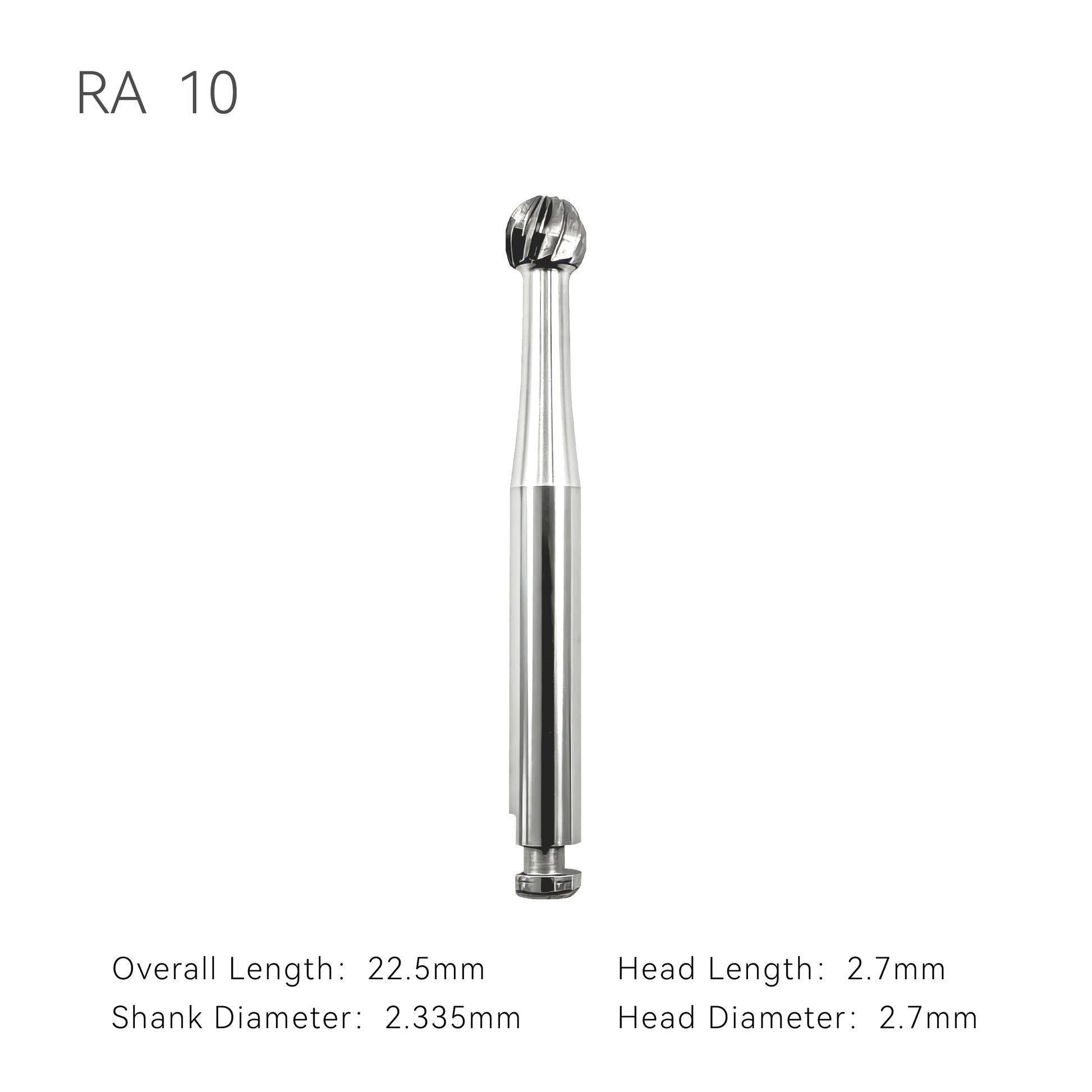 CarbidebursRA10withdimension