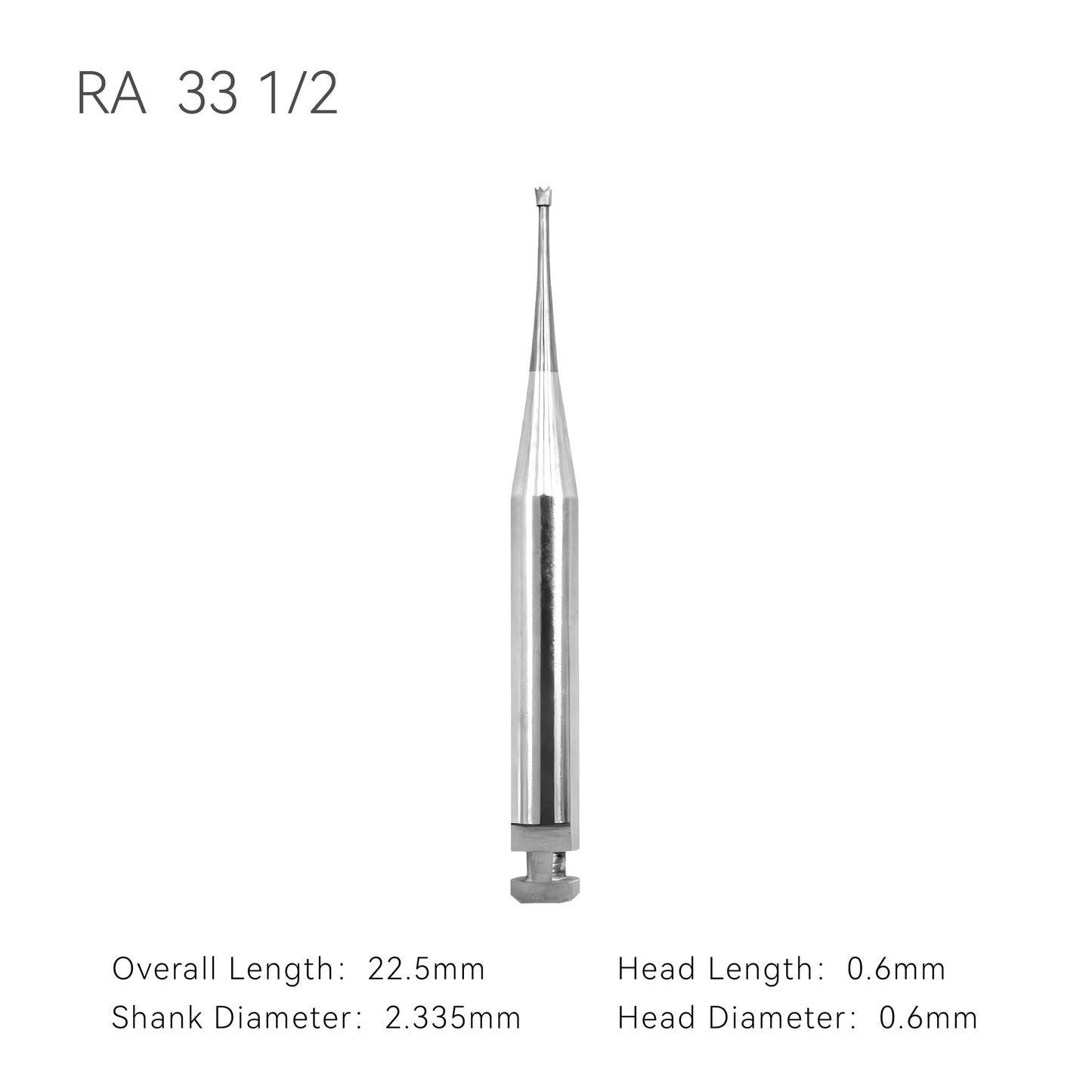 CarbidebursRA33.5withdimension