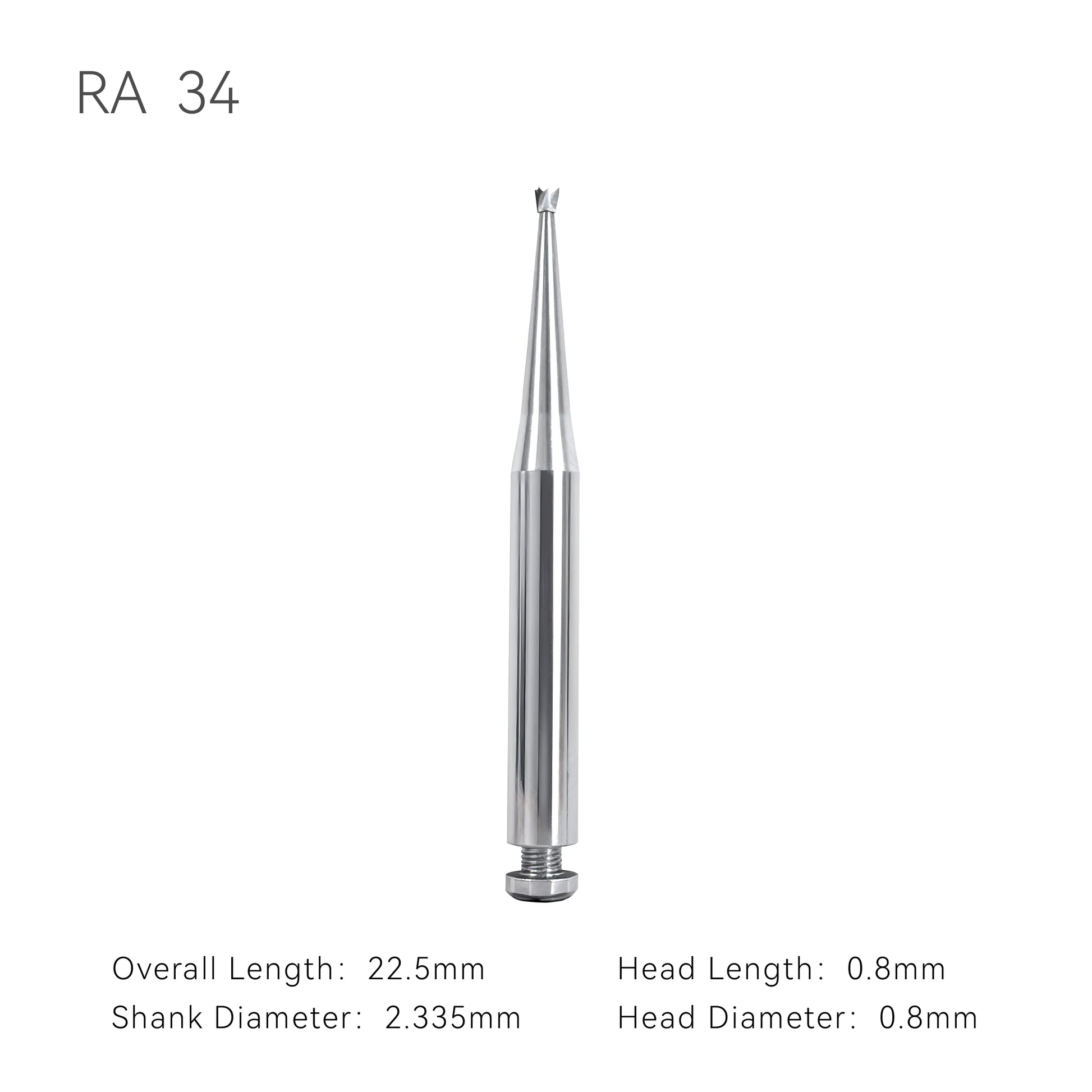 CarbidebursRA34withdimension