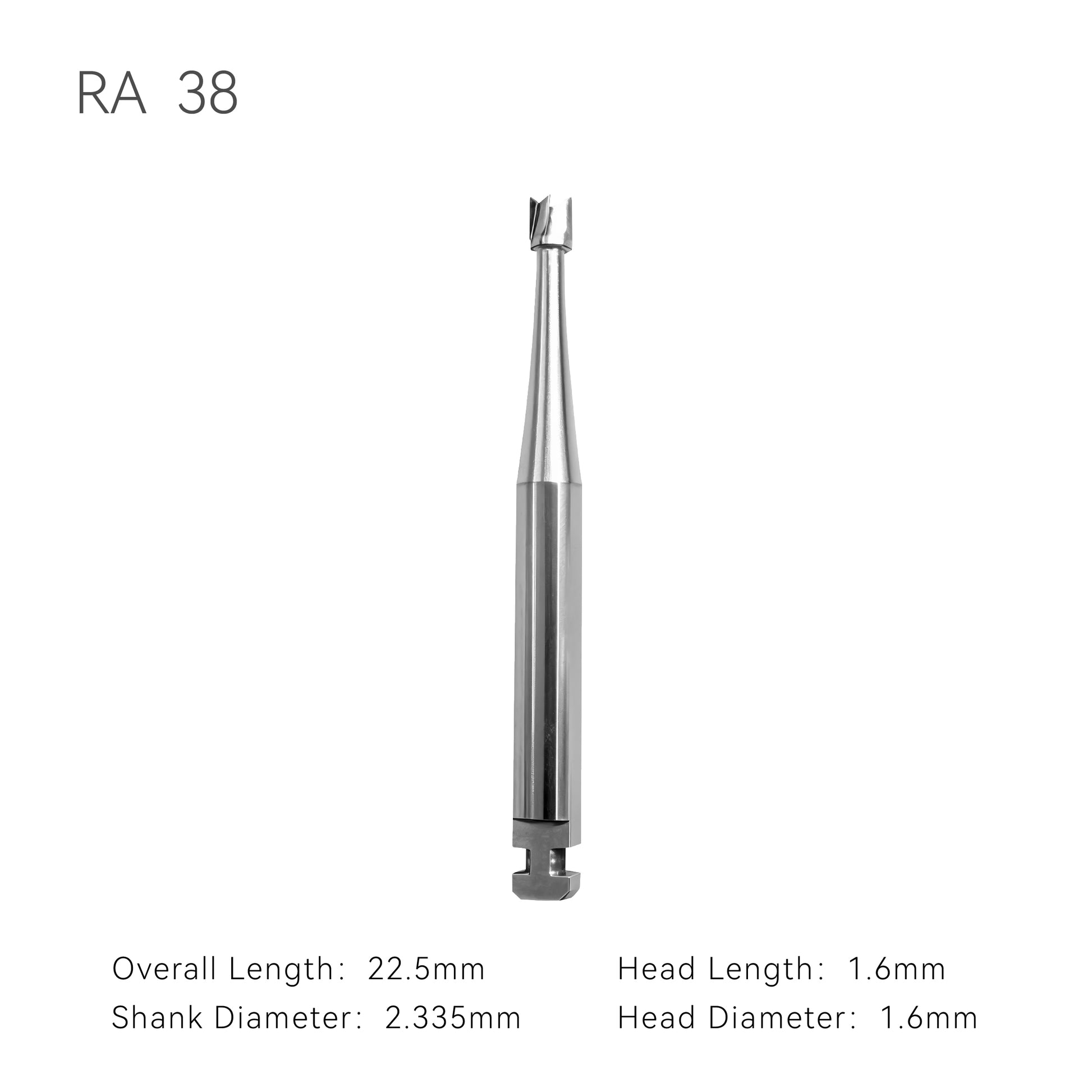 CarbidebursRA38withdimension