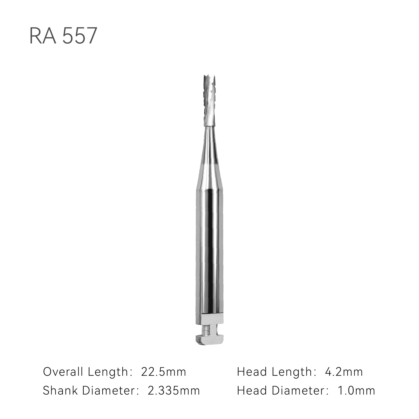 Dental Carbide Burs RA Cylindrical Cross-cut for low speed latch type 5 pcs/pack