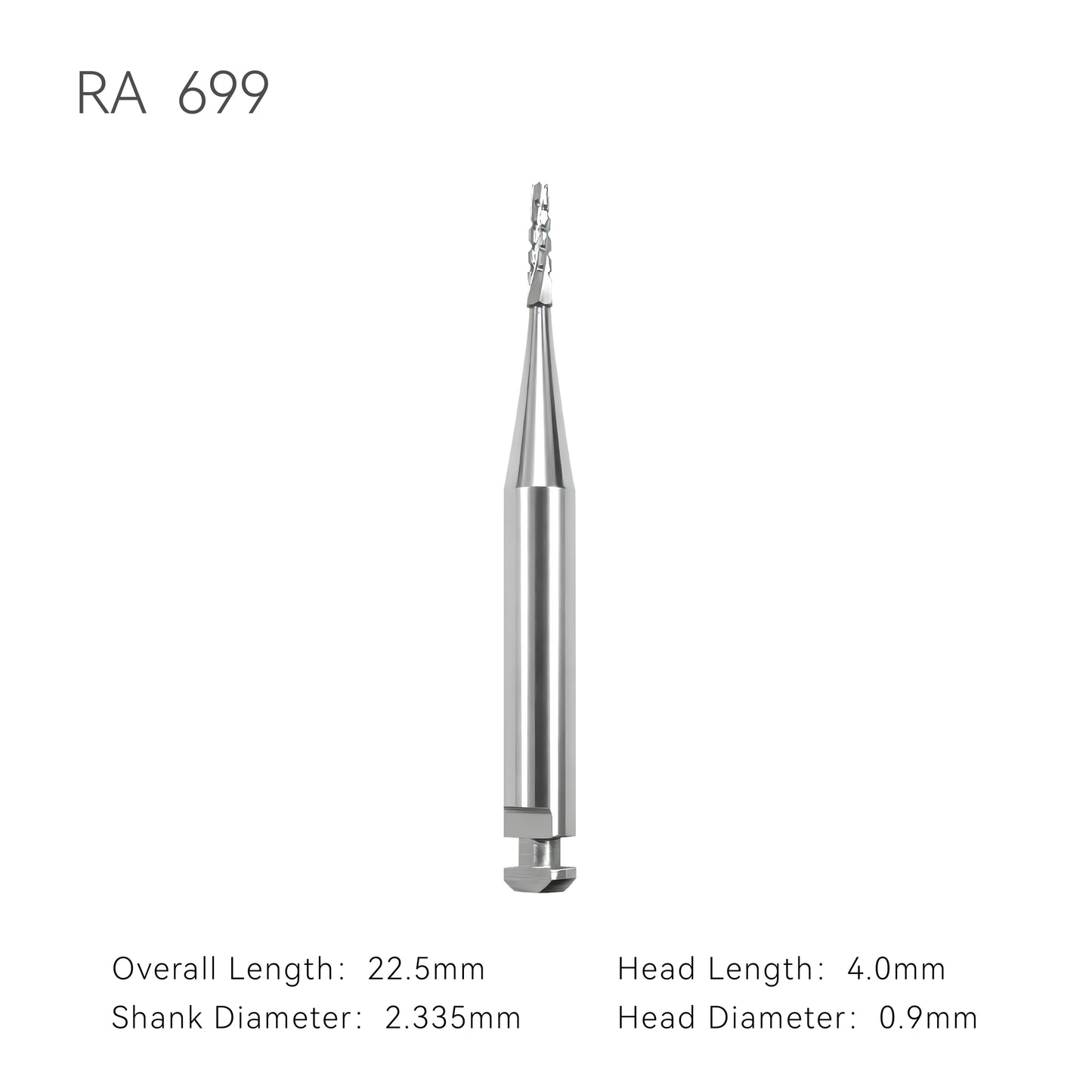 CarbidebursRA699withdimension