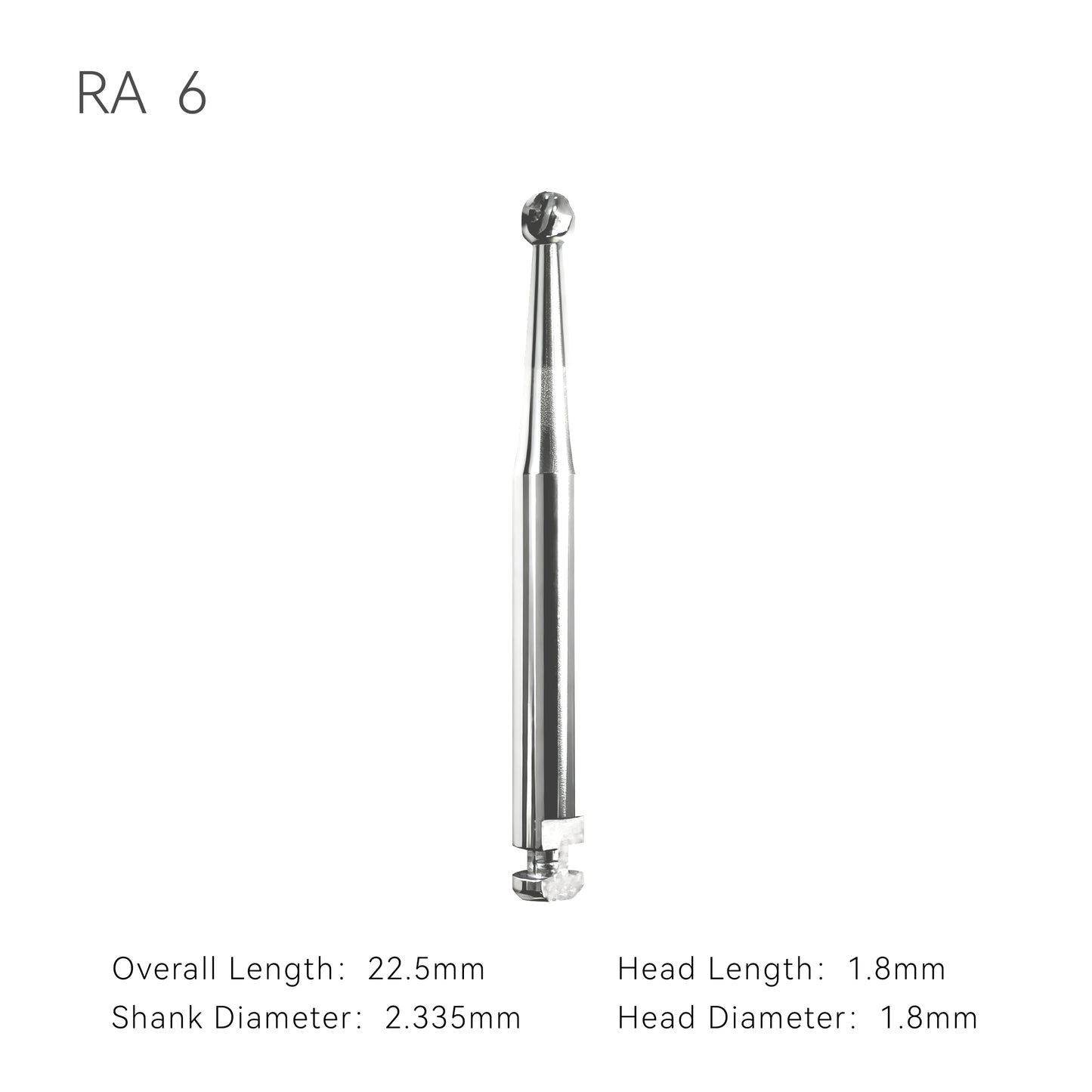 CarbidebursRA6withdimension