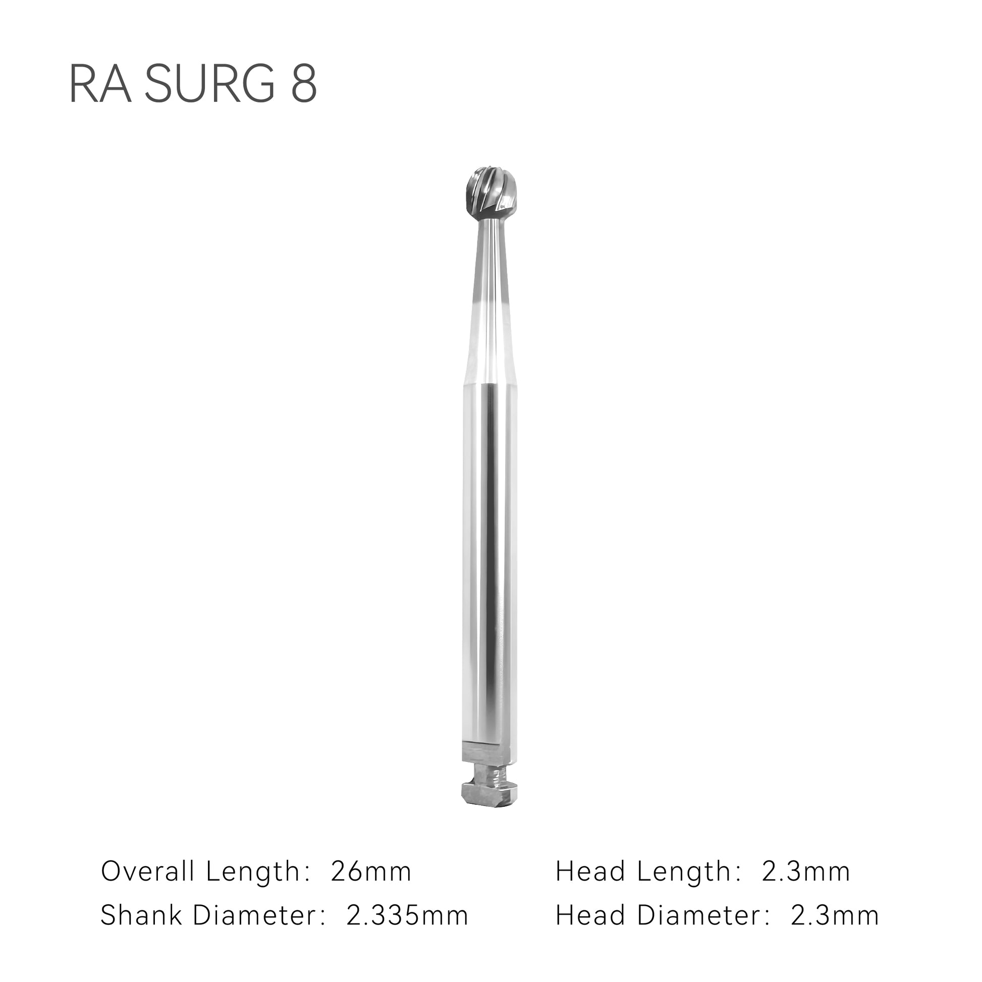 CarbidebursRASURG8withdimension