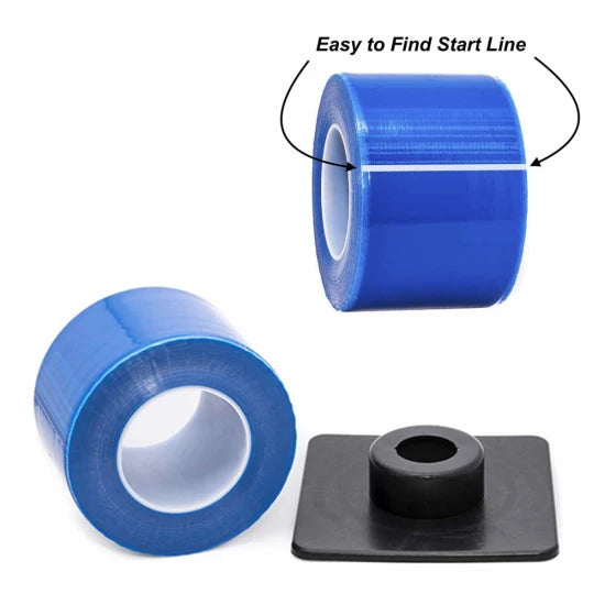 12 rolls Universal Barrier Film Blue color with individual packing box
