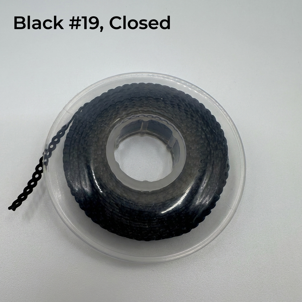 Dental Orthodontic Power Chain – Short & Closed, Multiple Color for Tooth Movement & Space Closure