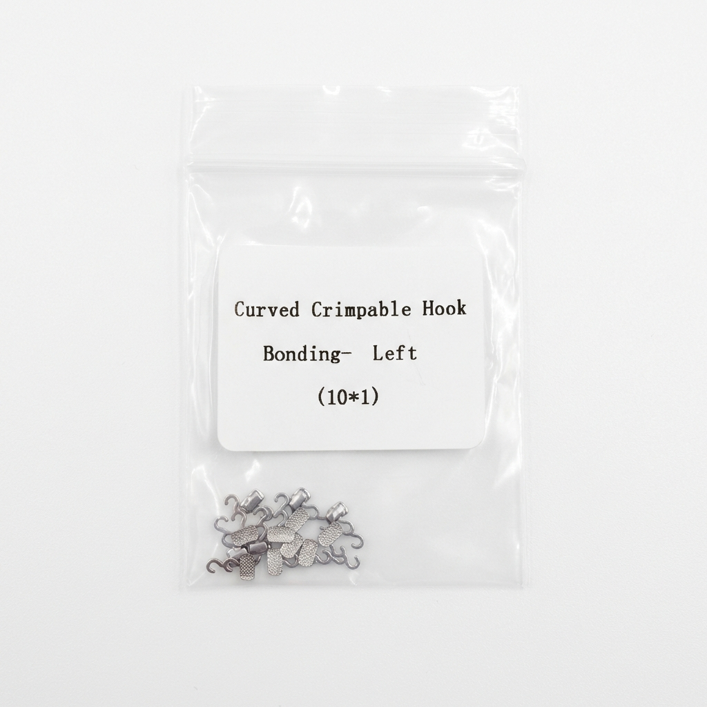 Dental Orthodontic Crimpable Hook Bonding Left/Right 10 pcs/pack