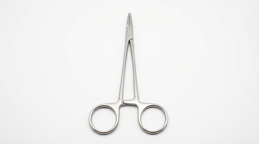Stainless Steel Dental Needle holder 14 cm Straight Head 1 unit