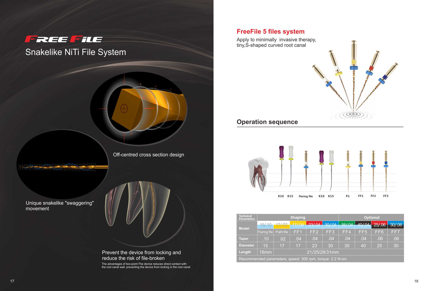 Free File Ni-TiRotary File