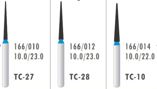 High Speed Diamond Burs 10 pcs/pack0