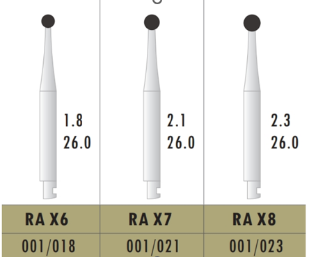 Low Speed CA Carbine Bur