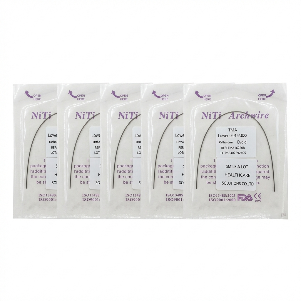 Dental Orthodontic Archwire TMA(Beta Titanium) wire Round /Rectangular 1 pc/pack