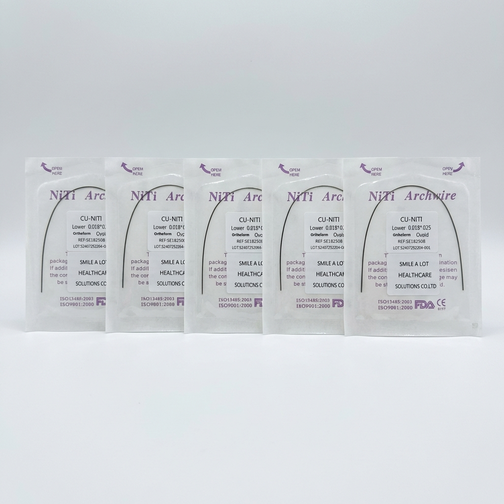 Dental Orthodontic CU-NITI Archwire Round/Rectangular 1 pc/pack