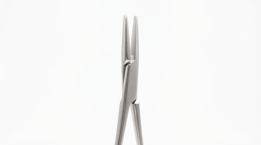 Stainless Steel Dental Needle holder 14 cm Straight Head 1 unit