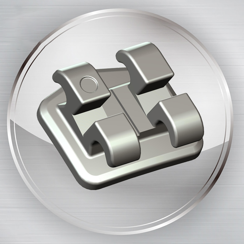 Orthodontic Metallic brackets