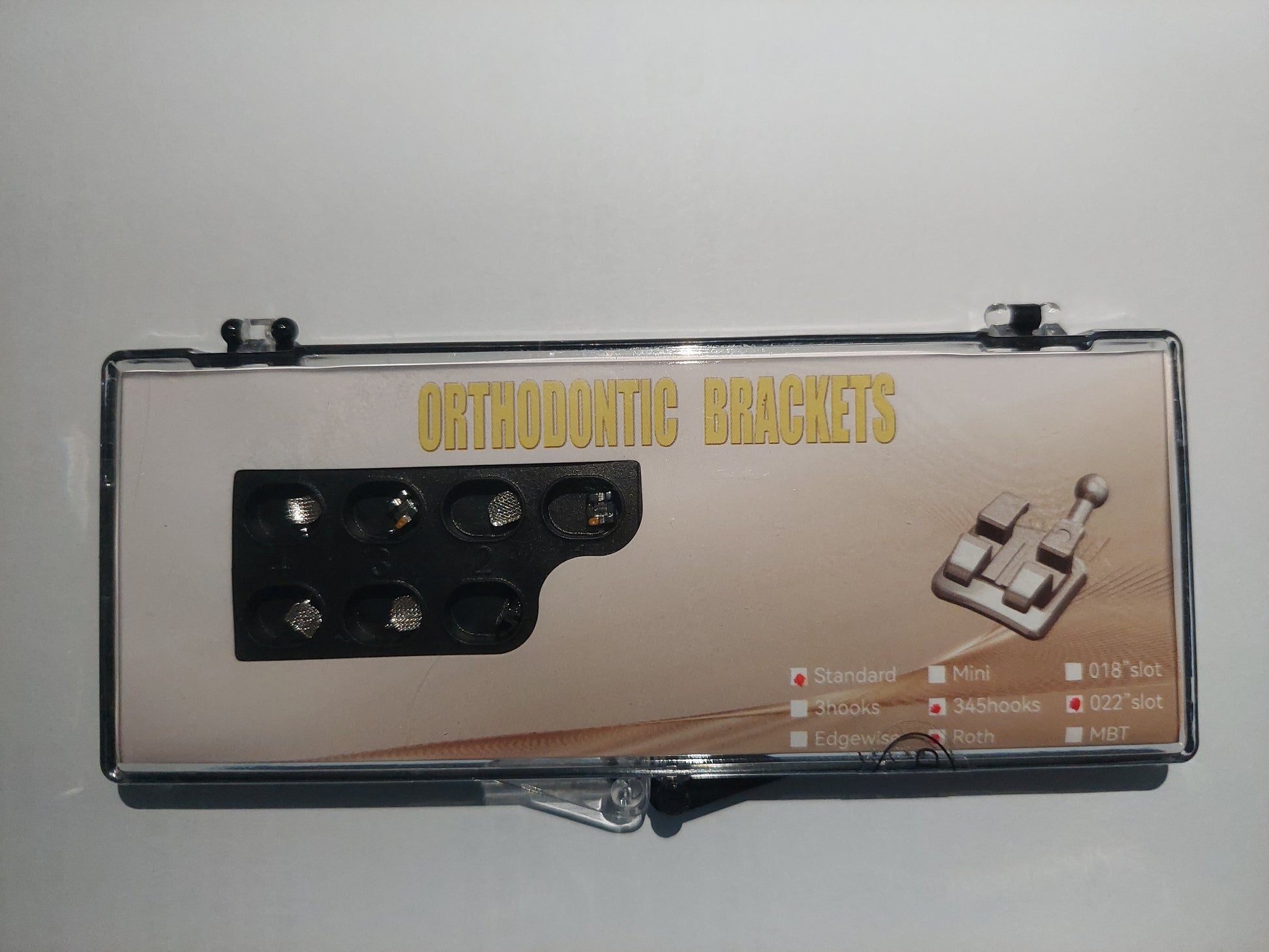 Orthodontic_brackets roth345 hooks